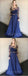 Pretty Two Pieces Lace Top Beaded Long Sleeves Long Evening Prom Dresses, SW0038