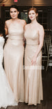 Popular Sequin Mermaid Two-piece Long Bridesmaid Dresses Online, SW1223