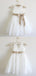 Lovely Round Neck Sleeveless A Line Tulle Lace Flower Girl Dresses，GTE2132