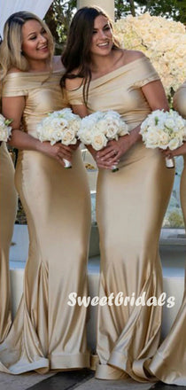 Charming Straight Mermaid Long Bridesmaid Dresses Online,SWE1203