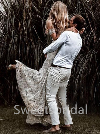 Sexy Sweetheart Off shoulder Mermaid Lace applique Wedding Dresses,DB0326