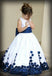 Lovely Long Flower Girl Dresses with Bow GTE2112