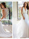 New Arrival V-Neck Sexy Unique Style Elegant Chiffon Wedding Dresses, RG0088