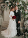 Elegant Long sleeves A-line tulle Wedding Dresses,DB0274
