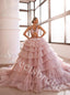 Elegant V-neck Strapless Sleeveless A-line Long Prom Dress,SW1987