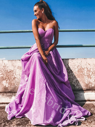 Elegant Sweetheart Sleeveless A-line Prom Dresses,SW1831