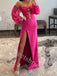 Sexy Sweetheart Off shoulder Sheath Prom Dresses,SW1895