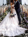 Elegant Off shoulder Sweetheart A-line Lace applique Wedding Dresses,DB0302