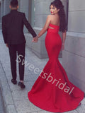 Sexy Sweetheart Two-pieces Sleeveless Mermaid Prom Dresses,SW1731