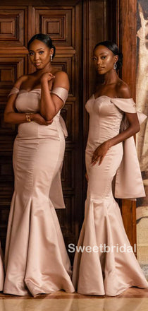 Affordable Mermaid Sweetheart Long Bridesmaid Dresses, SW1217