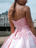 Elegant Sweetheart Sleeveless A-line Prom Dresses,SW1833