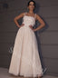 Elegant Square Sleeveless A-line Evening Gowns Prom Dresses,SW1913