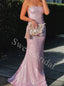 Sexy Strapless Sleeveles Mermaid Prom Dresses,SW1781