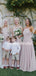 Simple Charming Sleeveless Chiffon Party Dresses Long Bridesmaid Dresses, SW1109