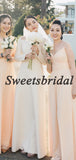 Pretty Vintage Long Sleeve Long Wedding Dresses Evening Dresses, WD1137