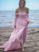 Elegant Strapless Off-shoulder A-line Prom Dresses,SW1837