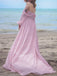 Elegant Strapless Off-shoulder A-line Prom Dresses,SW1837