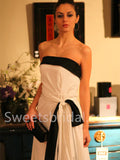 Elegant Side slit Sleeveless Sheath Simple Prom Dresses, SW1495