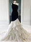 Elegant One shoulder Sleeveless Mermaid Prom Dresses,SW1742