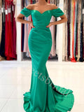 Elegant Sweetheart Off shoulder Mermaid Prom Dresses,SW1648