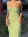 Sexy Spaghetti straps Jewel  Mermaid Prom Dresses,SW1587