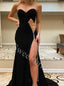Sexy Sweetheart Side slit Shesth Long Prom Dresses,SW1638