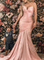 Elegant Sweetheart Sleeveless Mermaid Prom Dresses,SW1670