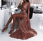 Sexy Sparkle Side Slits A-Line Popular Occasion Party Dress DPB151