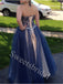 Elegant Sweetheart Sleeveless A-line Prom Dresses,SW1849
