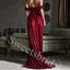 Elegant Strapless Off shoulder Side slit A-line Long Prom Dress,SW1988